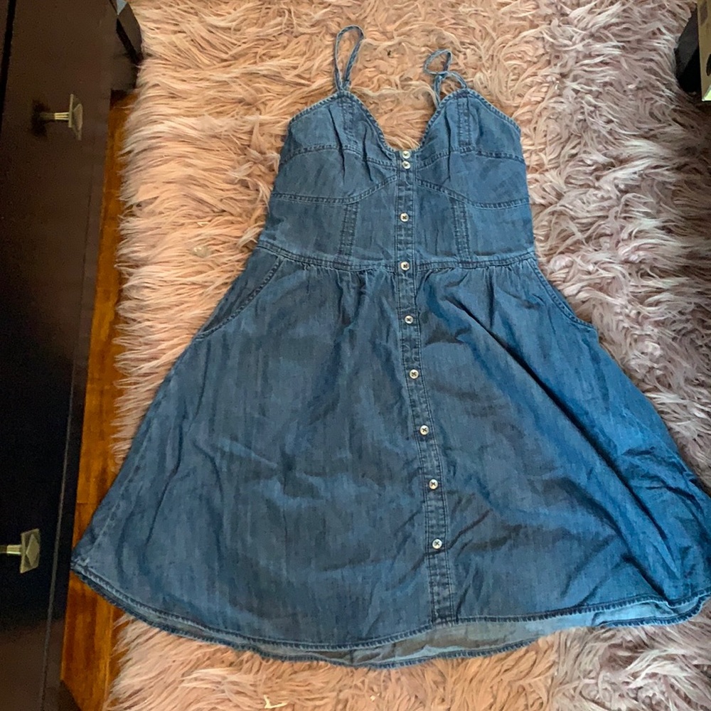 Denim dress